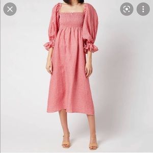 Sleeper Atlanta Red Gingham Dress
